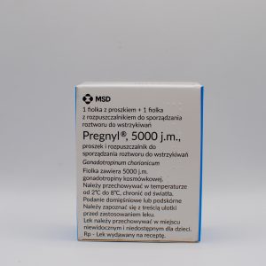 PREGNYL MSD 5000IU + WODA