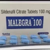 Malegra 100 Sildenafil 100mg 10tab