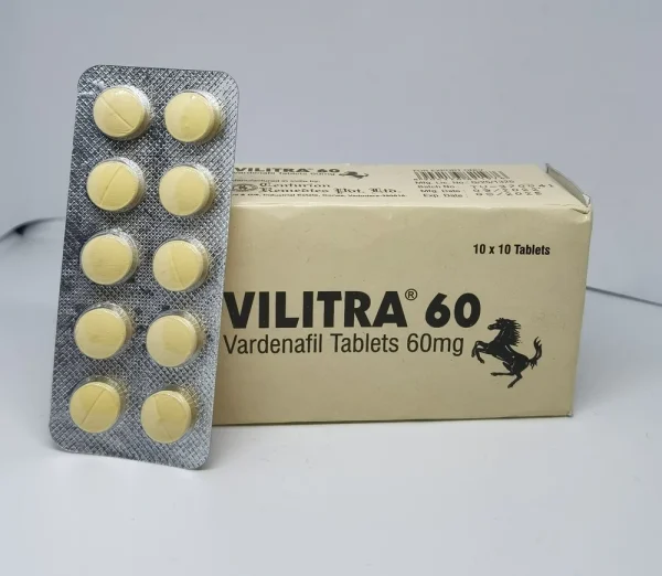 Vilitra 60 Vardenafil 60mg 10tab